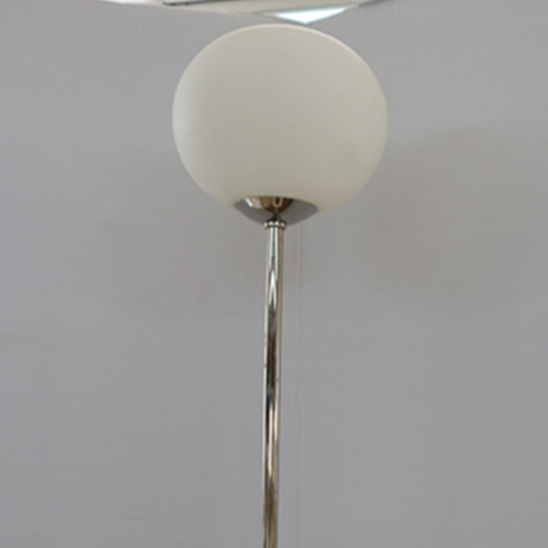 Modern Hotel Decorative Stainless Steel Round Standing Floor Lamp