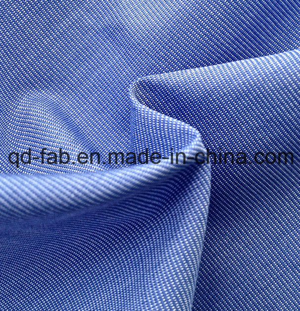 100%Cotton Yarn Dyed Shirting Fabric (QF13-0395)