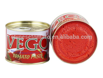 High Quality 70g Tomato Paste with Low Price