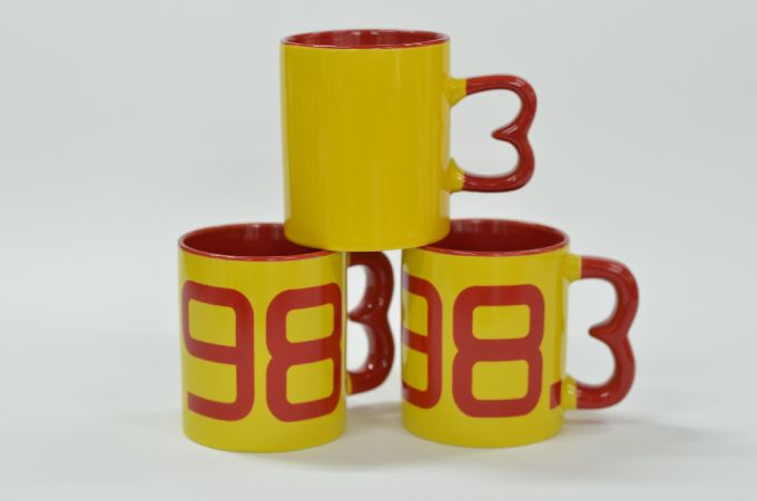 11oz 3 Handle Promotion Mug