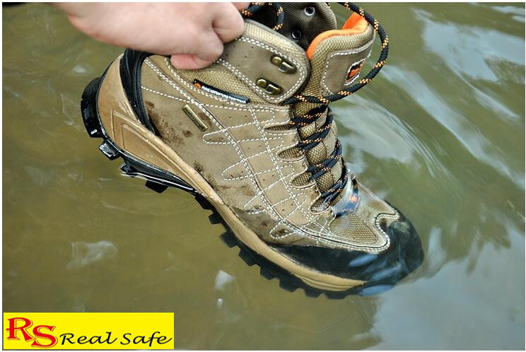 Waterproof Plastic Toe Cap Safety Footwear RS399