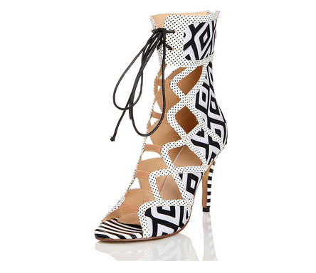 New Style High Heel Women Shoes with Geometric (HS07-35)