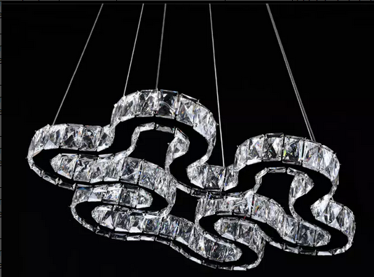 3W LED K9 Crystal Pendant Light LED Lighting