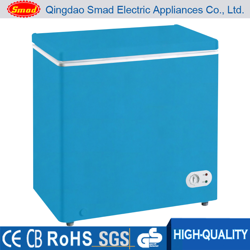 Mini Horizontal Color Chest Deep Freezer, Color Mini Chest Freezer, Deep Freezer