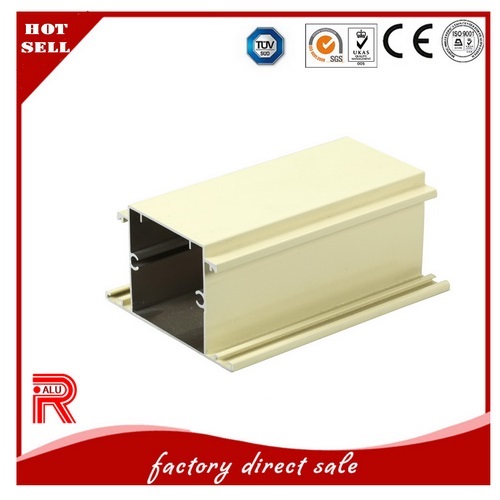 Excellent Service Aluminium/Aluminum Golden Color Profile for Extrued6063