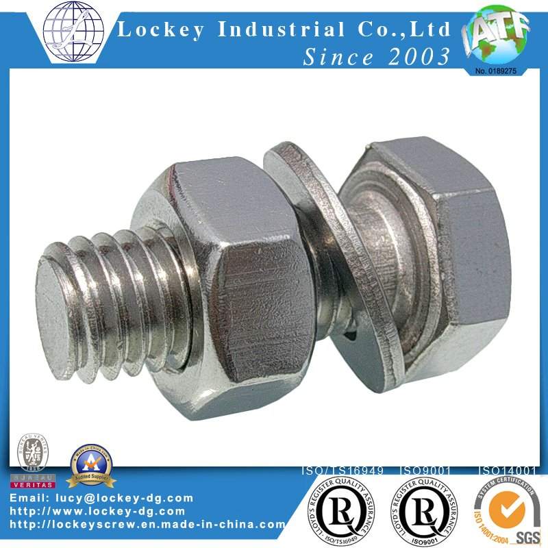 Grade 5 Alloy Steel Hex Bolt, Self Color