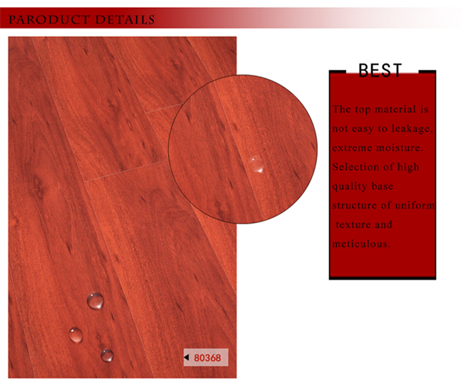 Commercial Pearl Oak Parquet Vinyl Wood Wooden Laminated Laminate Flooring