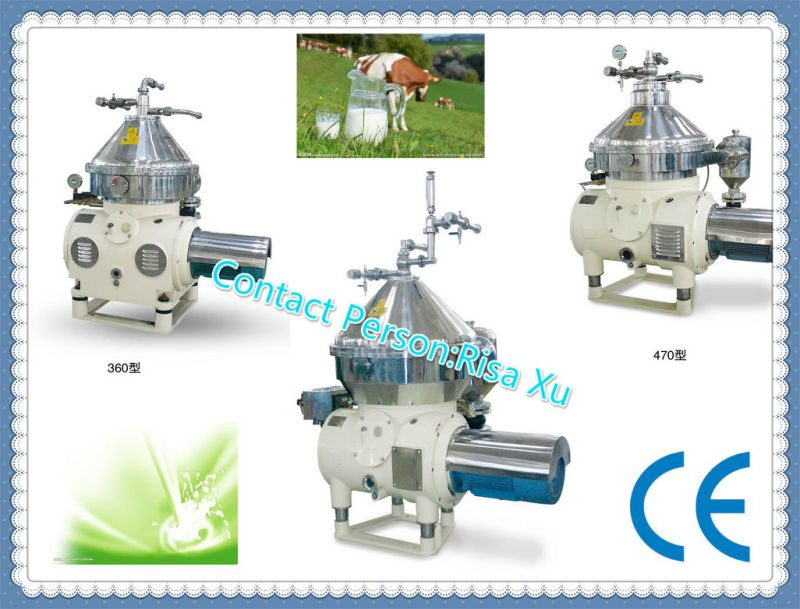 Centrifuge Separator for Milk Separation