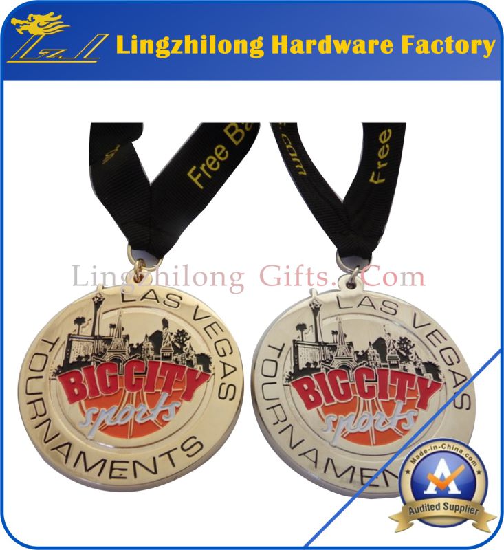 Custom Award Medal with Ribbon