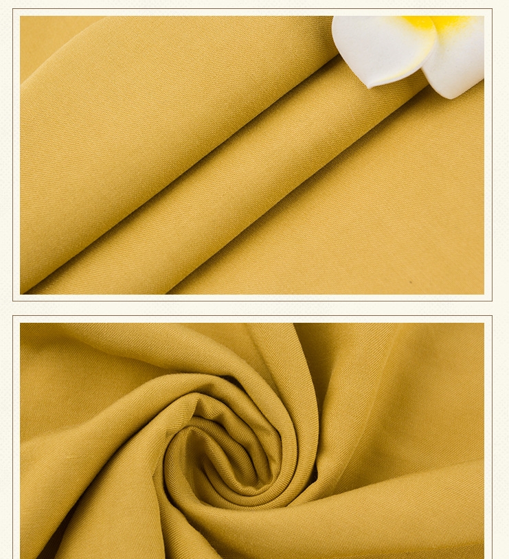 In Stock Lyocell Woven Fabric Tencel Rayon Fabric