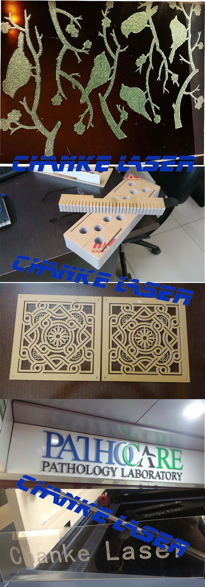 Samll CO2 Acrylic Paper Bamboo Glass Laser Wood Carving