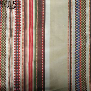 100% Cotton Jacquard Woven Yarn Dyed Fabric for Shirts/Dress Rls21-6ja