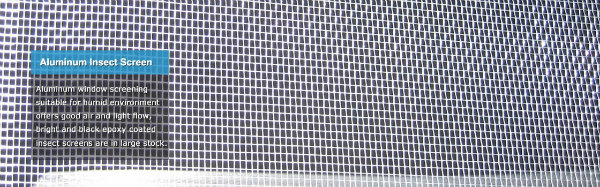 2016 New Arrival Mesh 18X16 Wire 0.26mm Aluminum Screen Mesh