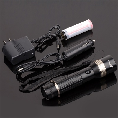 Rotating Focusing 1X18650 Batt 4modes Flashlight