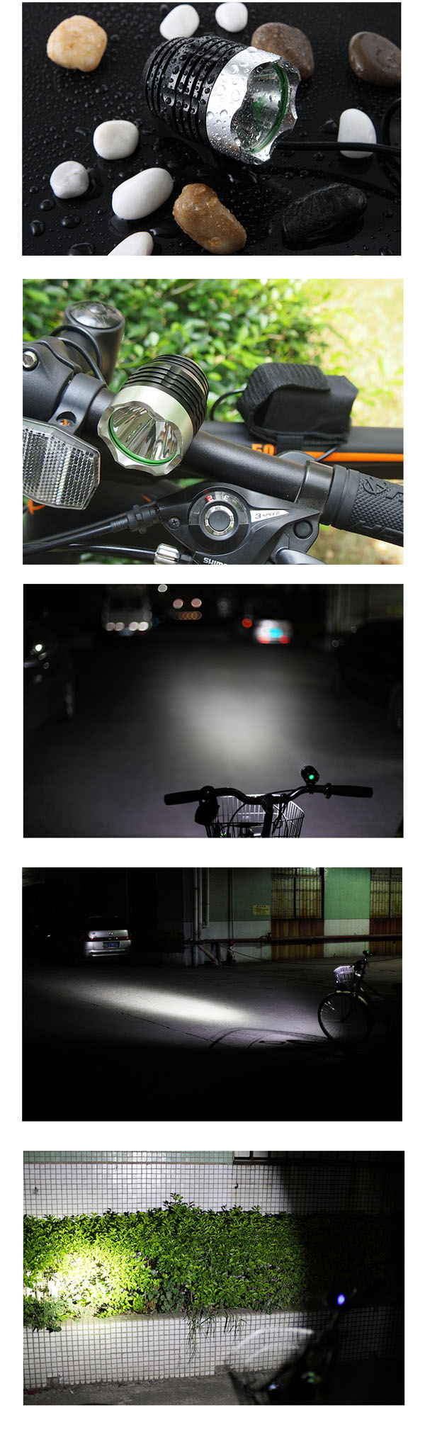 Bike lamp , XML-T6 900 LUMENS LED bike light