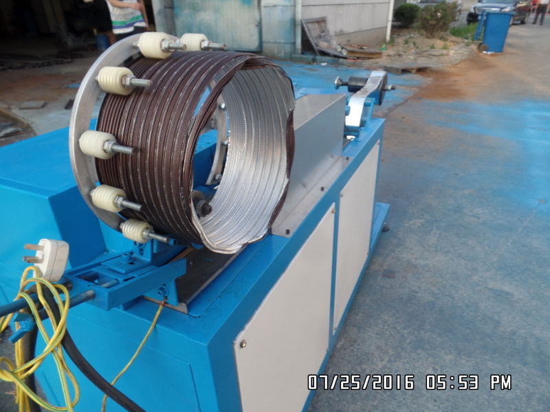 Spiral Flexible Aluminum Foil Duct Machine