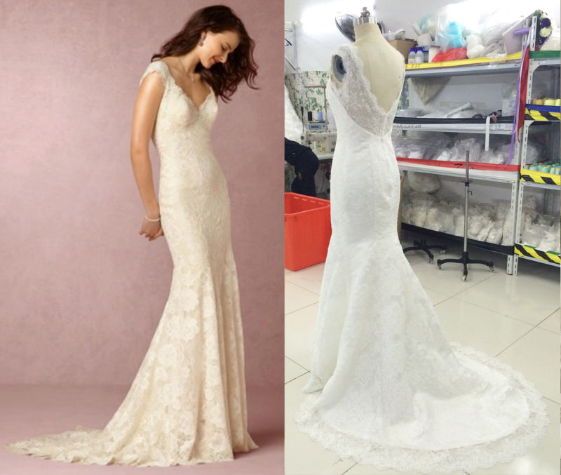 Tailor Made Gown for Bride Custom Wedding Dress