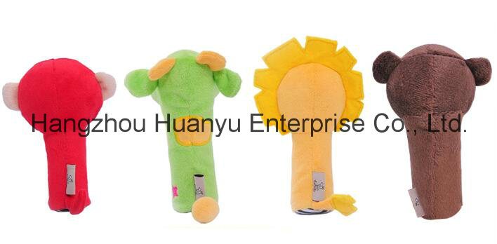 New Design Stuffed Toy of Bb Hand Rattle