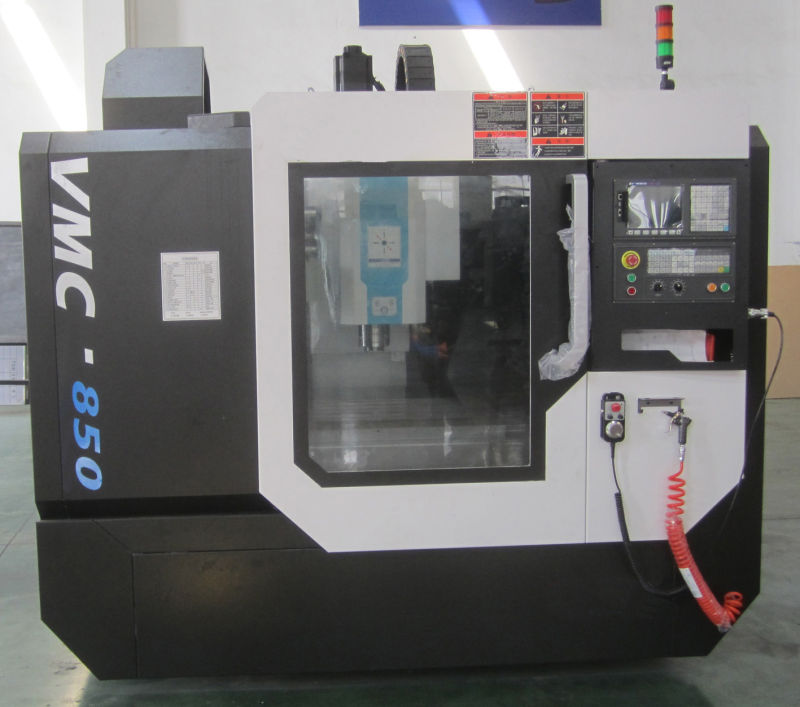 CNC Universal Vertical Machine Center Vmc Machine with Tool Magazine (VMC850)