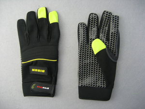 Micro Fiber PVC Dots Palm Mechanic Work Glove