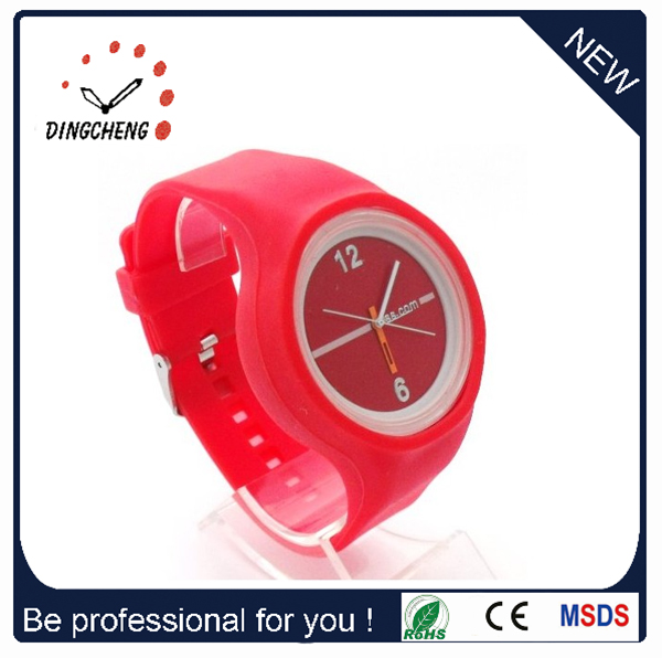 Gift Sport Wrist Christmas Watches Silicone Bracelet Jelly Watch (DC-239)