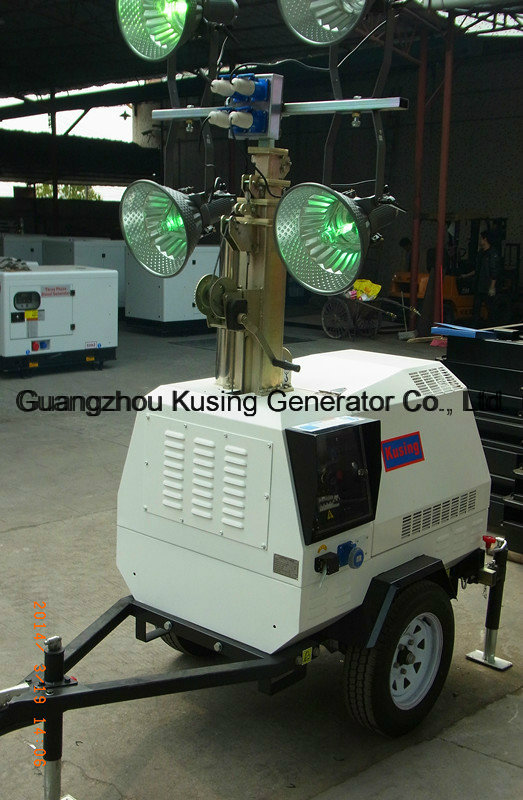 T500 Series Mobile Light Tower Generator Set/Diesel Generator Set/Diesel Generating Set/Genset/Diesel Genset