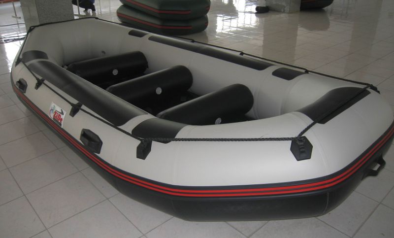 3.8m Inflatable River Rafting Boat with Eye-Catching for Lake