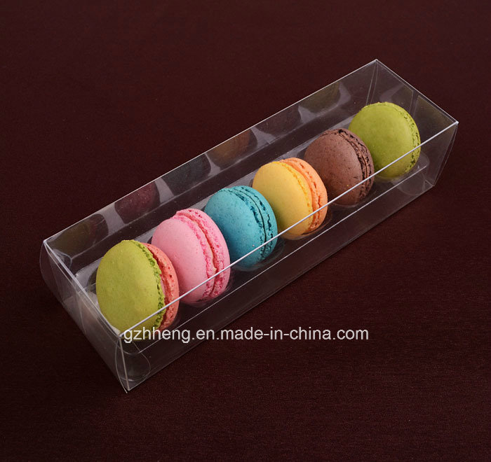 Clear Plastic Macaron Packing box (cake package)