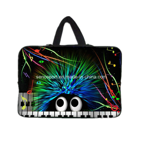 Piano Design Neoprene Laptop Case with Handle (SNLS11)