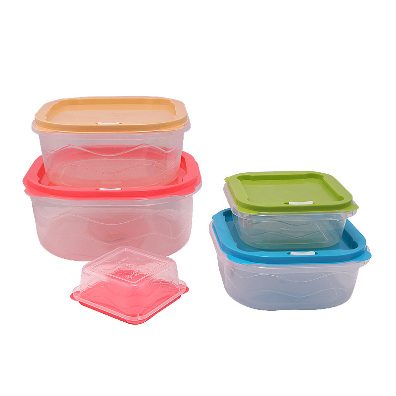 Best Choice 5PCS Plastic Lunch Box