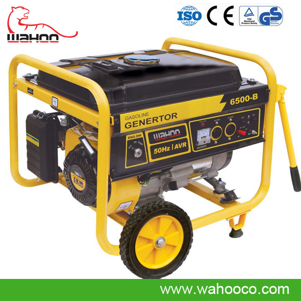 New Technology CE 5kw Wahoo Super Power Gasoline Generator (WH6500)