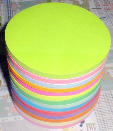 5 Colors Mixed Fluorescent Color Copy Paper Offset Photo Printing Paper