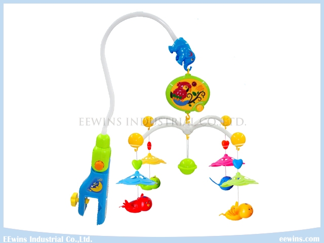 Electric Musical Cot Toys Baby Mobiles for Baby