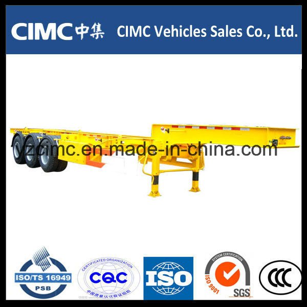 Cimc 40FT 2 Axle 65ton Port Container Terminal Semi Trailer