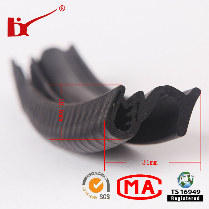 Truck Windows and Doors Edge Protective Rubber Seal Strip