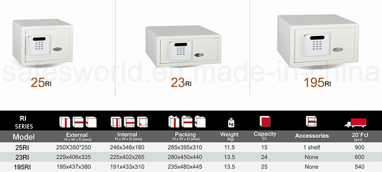 25ri Hotel Safe for Hotel Office Use