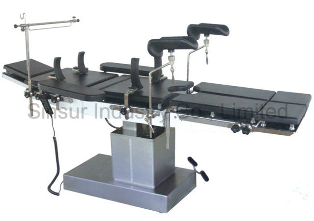 Electric Hospital Ot Use Fluoroscopic Operating Surgical Table
