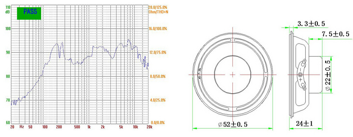 Loud Speaker 8ohm 2W Speaker Electronic Speaker