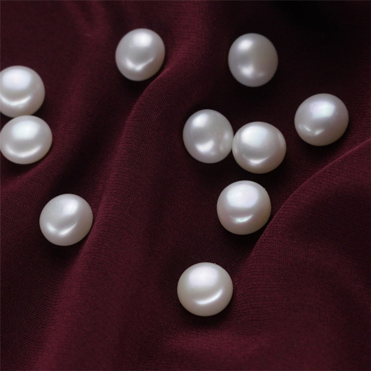 12-13mm White Color Nice Button Loose Pearls