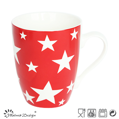 Classic Star Decal household New Bone China Mug