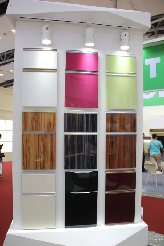 18mm Melamine MDF Panel Coated UV Board (zh-3919)