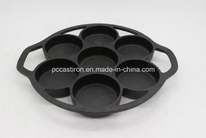 11PCS Cast Iron Cake Pan with LFGB Certificare