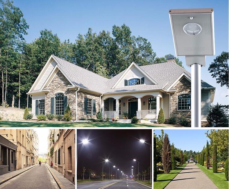 Integrated LED Solar Street Light