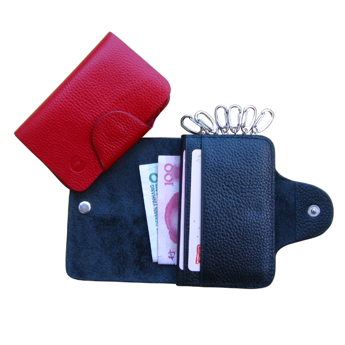 Popular Leahter Keychain Keyholder Keycase Wallet (EY-006)