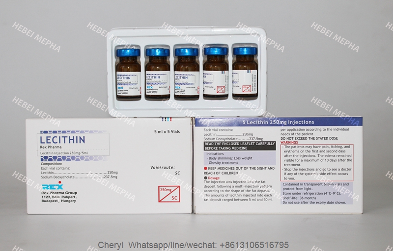 Lipolysis Injection 250ml/500mg, Body Slimming, Phosphatidylchonline Injection