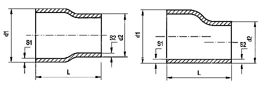 DIN Concentric Reduction Pipe Connector Pipe Fitting