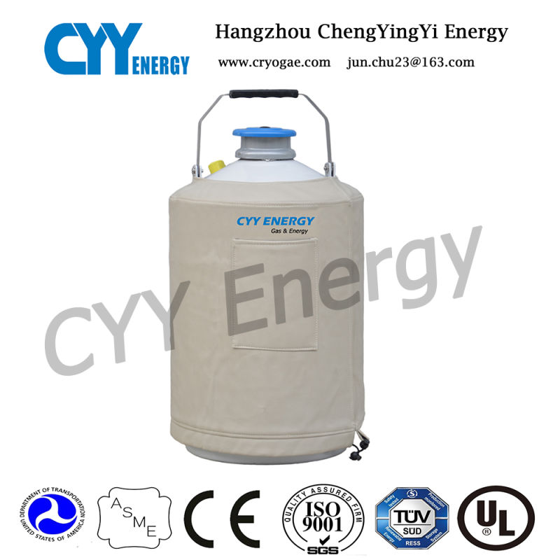 Aluminum Alloy Cryogenic Liquid Nitrogen Dewar Tank