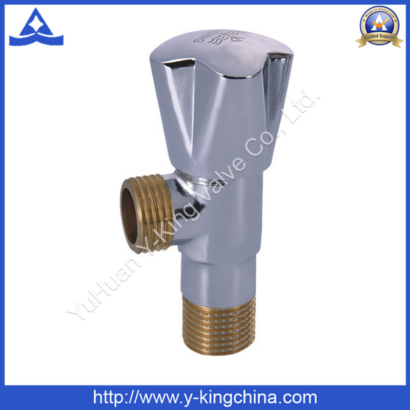 High Polished Brass Angle Valve for Bathroom (YD-5006)