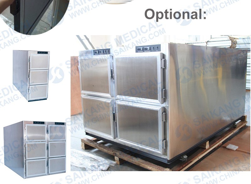 FDA Cold Mortuary Refrigerator (single corpse) with Stainless Steel