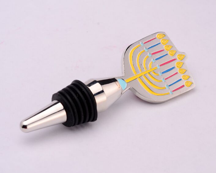 Flower Shape Wine Bottle Stopper, Bottle Closer (GZHY-BS-021)